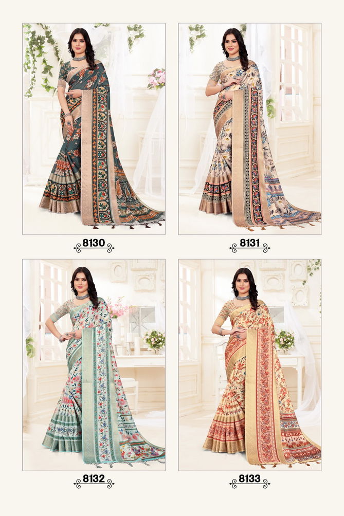 MANUSH Manushi By Stylewell Designer Digital Printed Sarees Wholesale Price In Surat